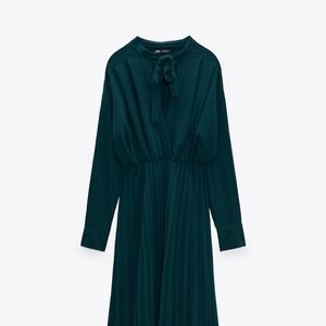 Zara WOMEN PLEATED DRESS